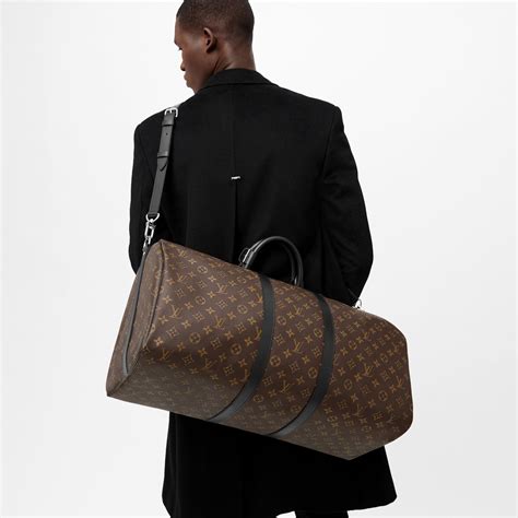 louis vuitton keepall 55 bandoulière|louis vuitton keepall 55 macassar.